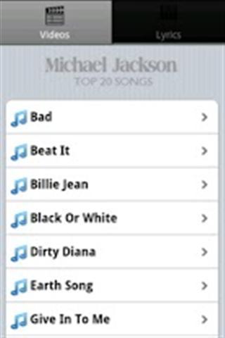 Michael Jackson Songs截图2