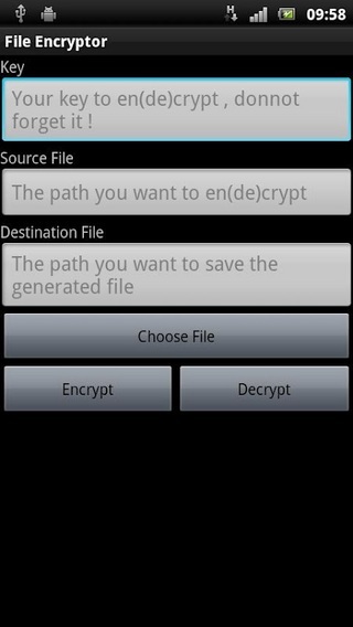 File Encryptor截图2