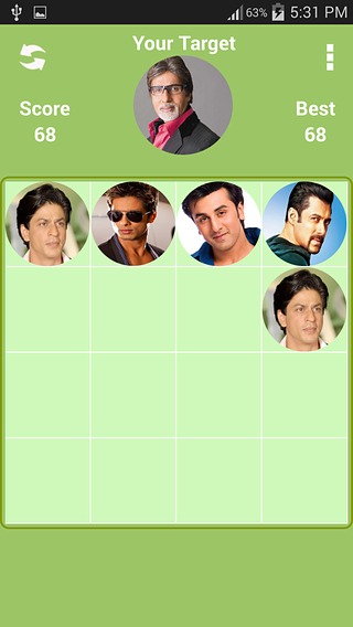 2048 Bollywood Actor截图1