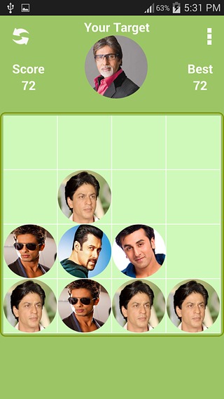 2048 Bollywood Actor截图2