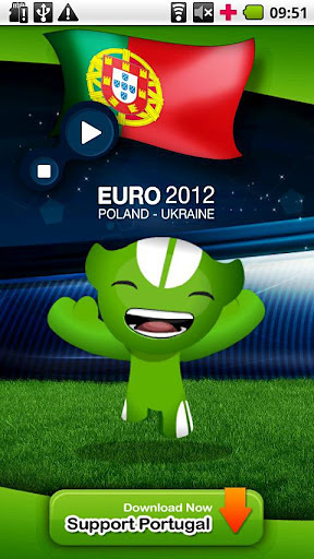 EURO 2012 PORTUGAL Anthem截图2