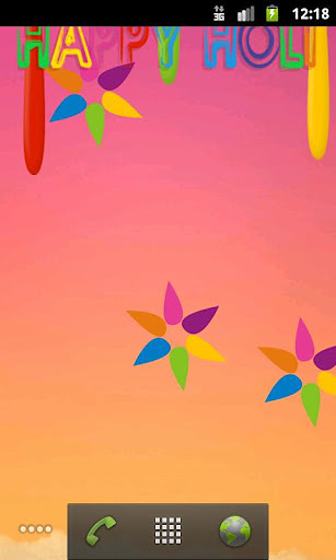 Happy Holi Live Wallpaper截图5