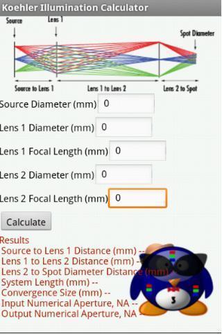 Koehler Illumination Calculato截图1