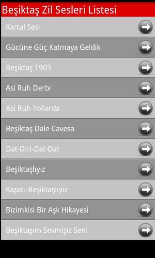 Beşiktaş Zil Sesi截图1