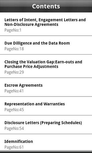 M&A Quick Reference Guide截图2