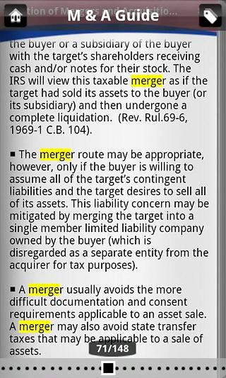 M&A Quick Reference Guide截图6