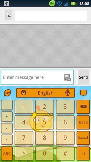 GO输入法小鸡快跑主题截图2