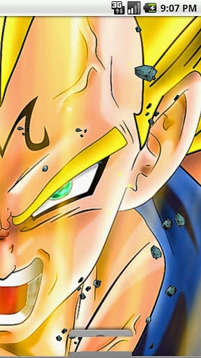 Majin Vegeta Live Wallpaper截图1