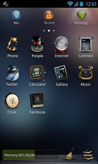 Mage GO Launcher Tapjoy Theme截图4