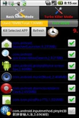 Turbo任务杀手 Turbo Task Killer - Free截图4