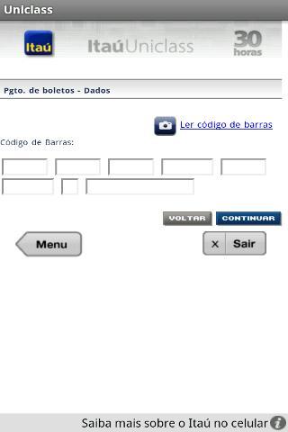 Itaú Uniclass截图2