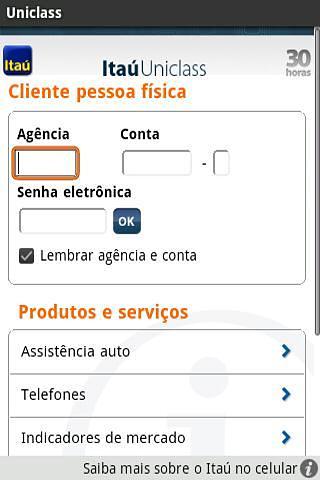 Itaú Uniclass截图3