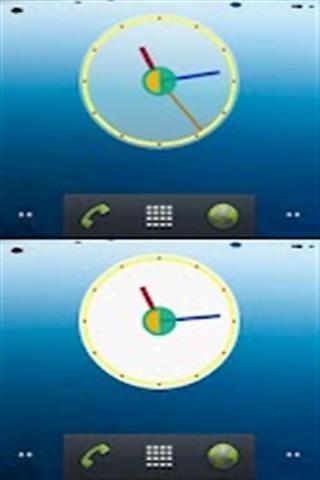 花哨时钟手机小部件截图2