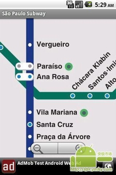 圣保罗地铁截图