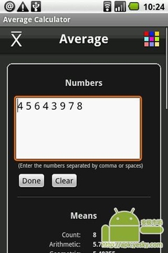 平均数计算器 免费截图