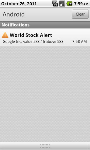 World Stock Alert Widget截图3