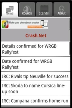 WRC Countdown Widget 2012截图