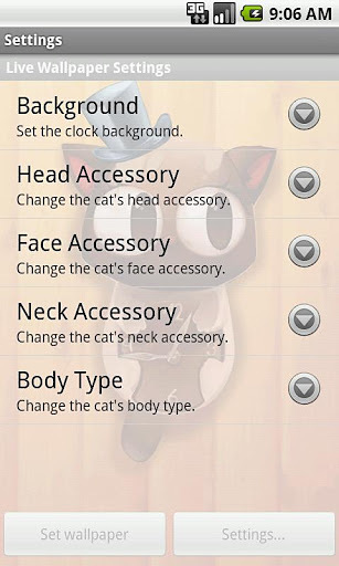 TicToc Cat Clock Demo截图4