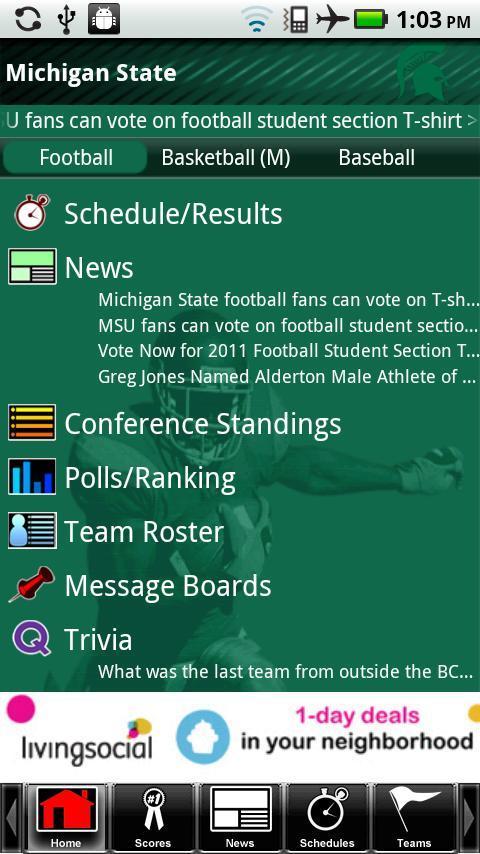 Michigan State CSF Lite截图2