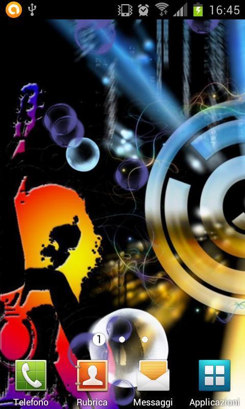 Music bubbles LiveWallpaper LWP截图1