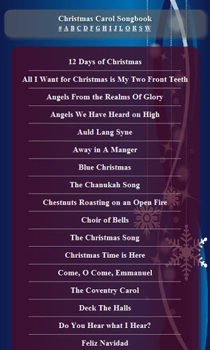 Christmas Carol Songbook截图1