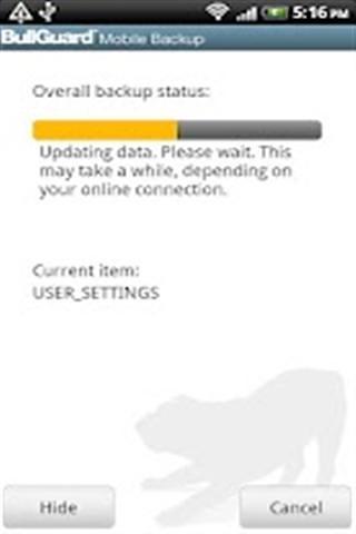 BullGuard Mobile Backup截图1