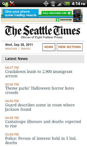 The Seattle Times Mobile News截图2
