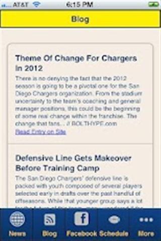 San Diego Chargers News截图2