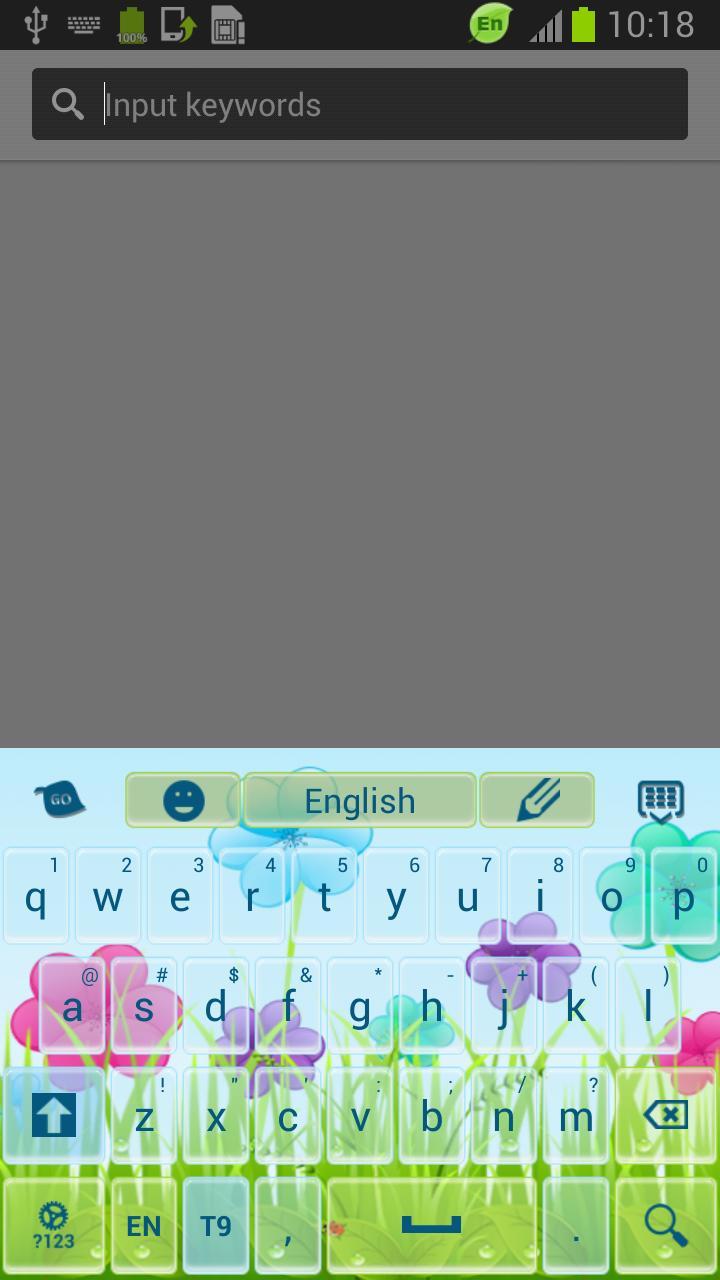 Color Flowers Keyboard截图2