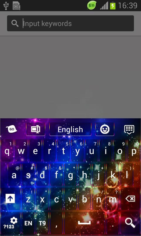 Colorful Galaxy Keyboard截图2