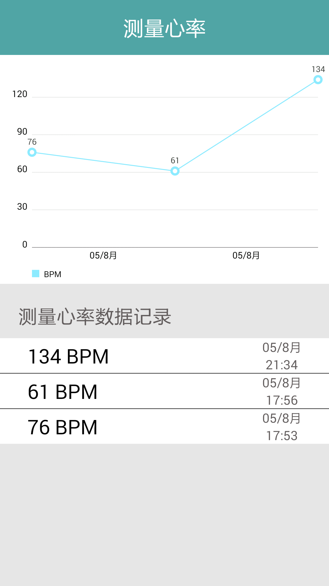 手机心率检测器截图4