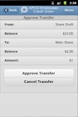 APCO CU MOBILE BANKING截图3