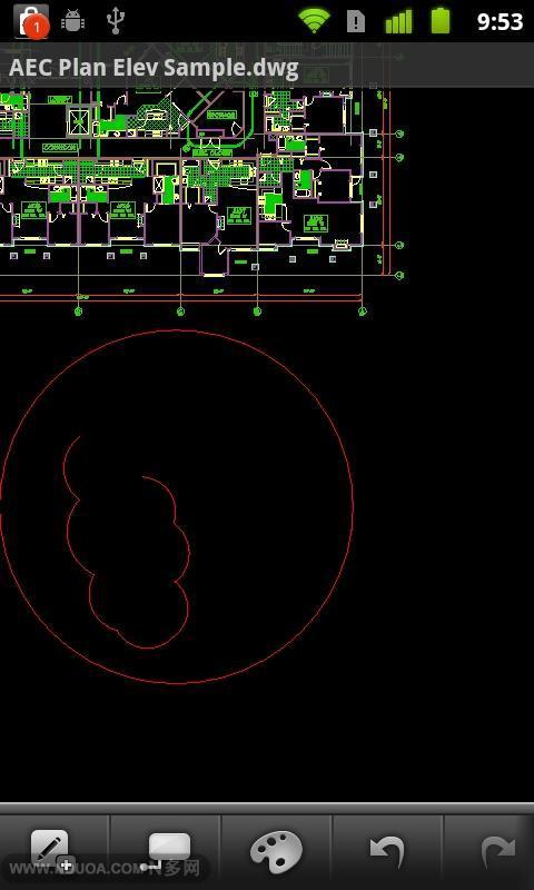 AutoCAD WS 绘图工具截图5