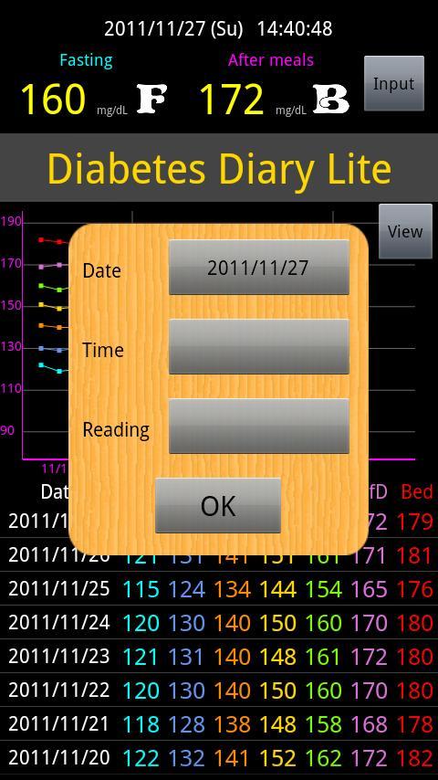 Diabetes Diary Lite截图2