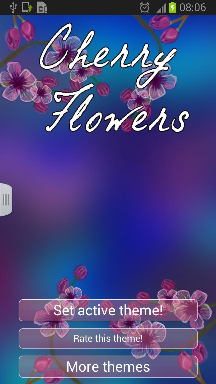 Cherry Flowers Keyboard截图1