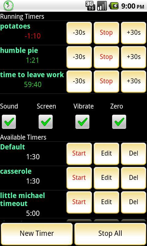 Ultimate Multi Timer (Free)截图1