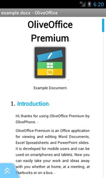 OliveOffice Premium截图