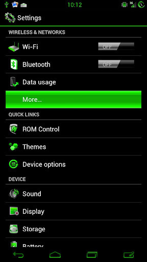 CM9/CM10: Kiwi Cobalt截图3