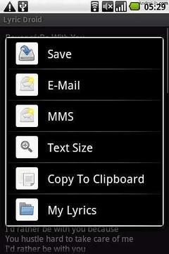 Lyric Droid截图