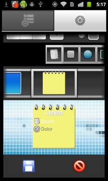 备忘录小部件设置截图