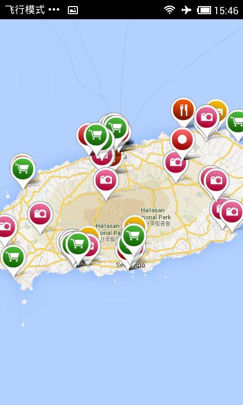 济州岛离线地图截图7