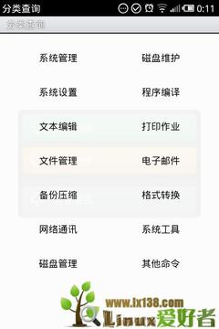 Linux命令查询截图