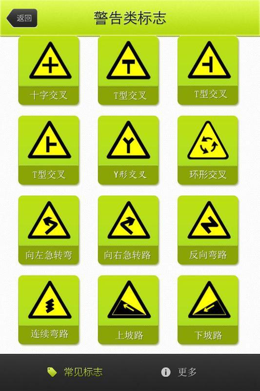 交通标志大全截图7
