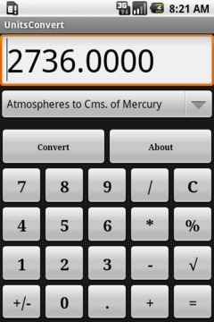 Units Convert and Calculator截图