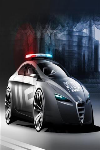 高速3D警车铃声截图3