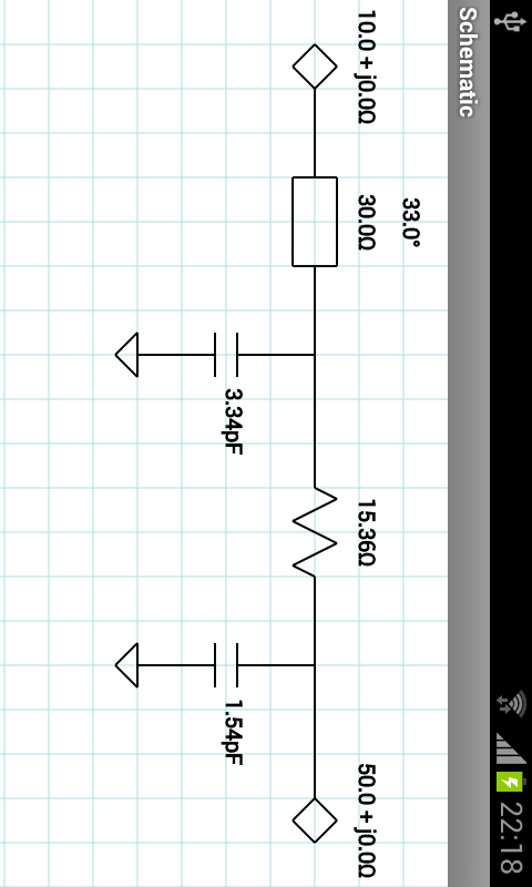 Smith Chart Matching Calc截图3