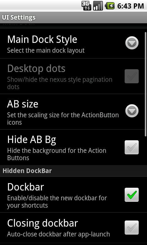 ADW Launcher for Android 1.6截图7