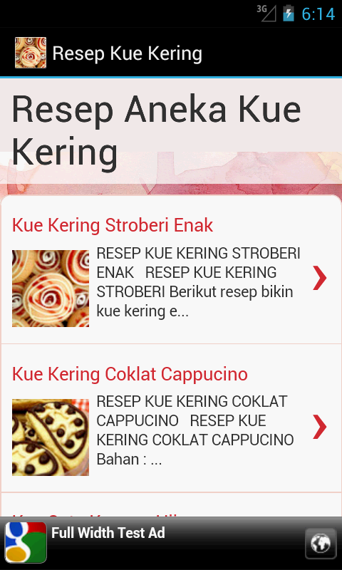 Resep Aneka Kue Kering截图2