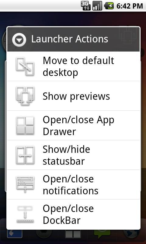 ADW Launcher for Android 1.6截图6