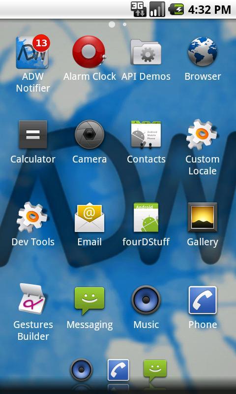 ADW Launcher for Android 1.6截图4